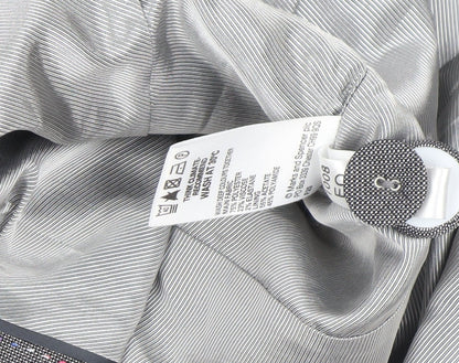 Womens UK Size 14 Marks and Spencer Grey Basic Jacket