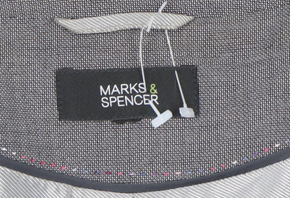 Womens UK Size 14 Marks and Spencer Grey Basic Jacket