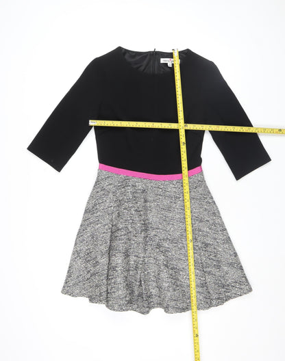Womens UK Size 8 Fran Jane Fit & Flare Dress