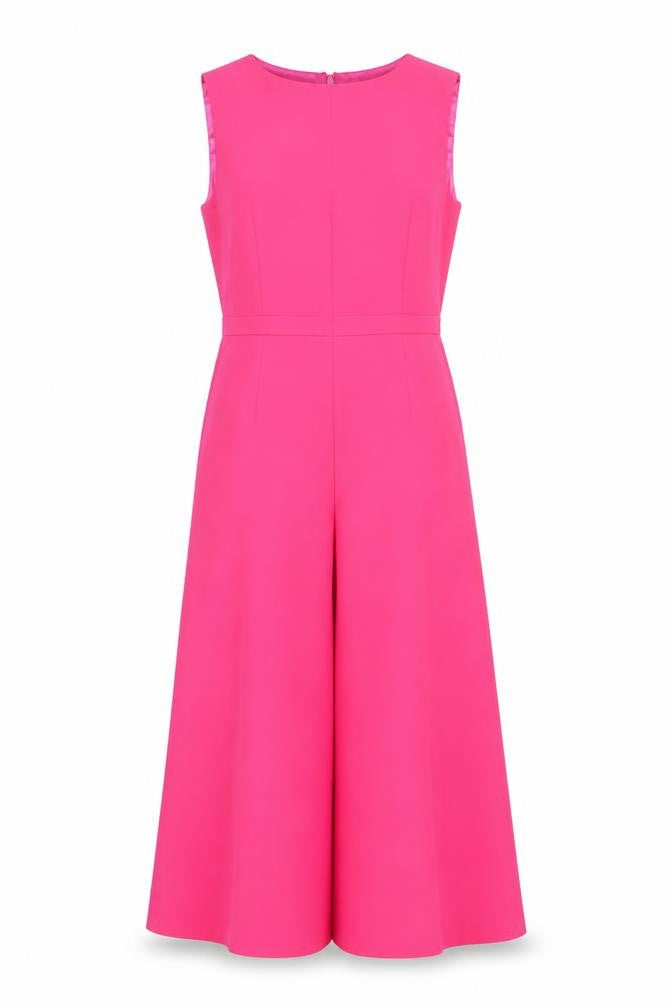 Womens UK Size 8 Marc Angelo One-Piece Pink Jumpsuit