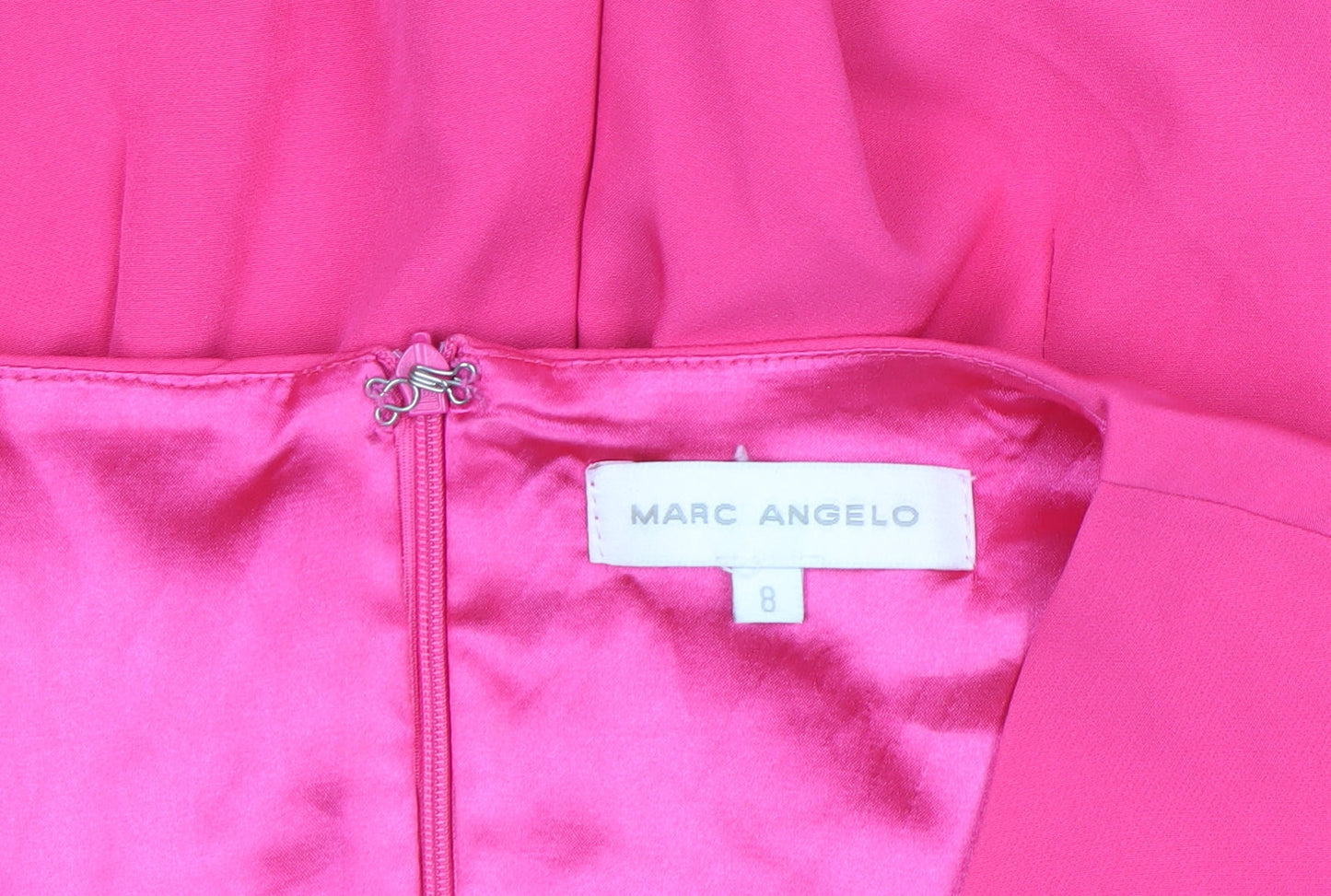 Womens UK Size 8 Marc Angelo One-Piece Pink Jumpsuit