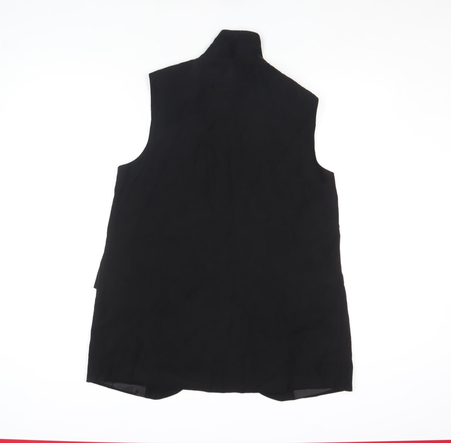 Womens UK Size 12 George Black Tunic Blouse