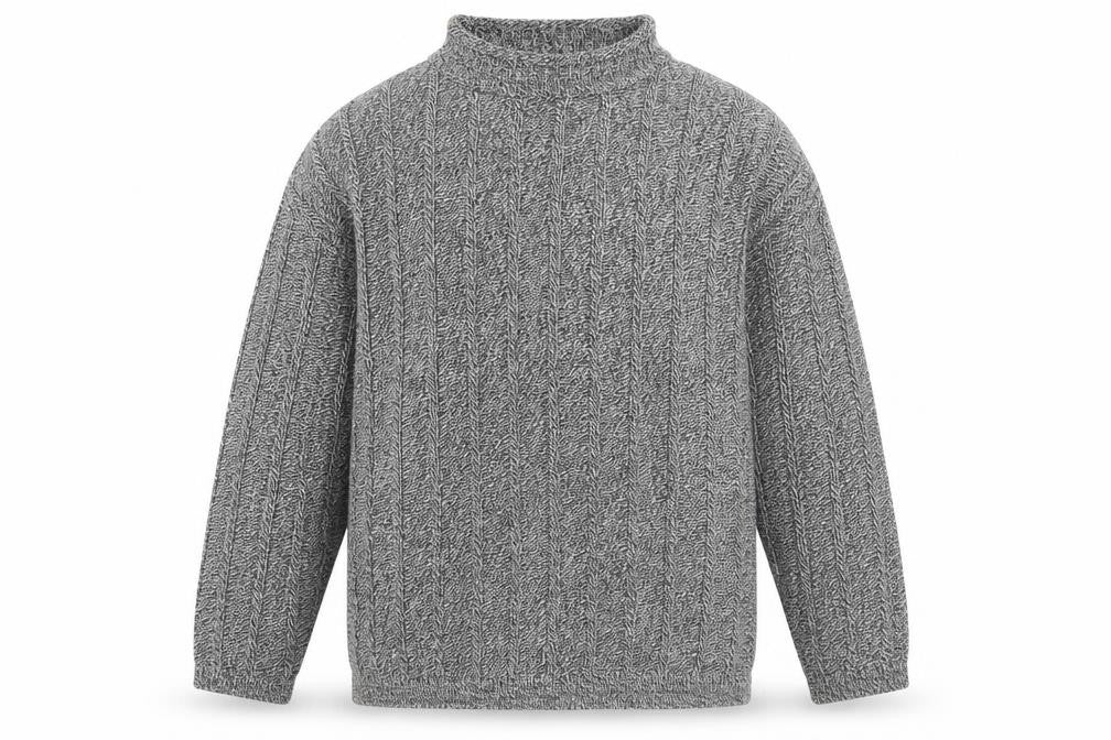 Mens UK Size XL St Bernard Grey Pullover Jumper