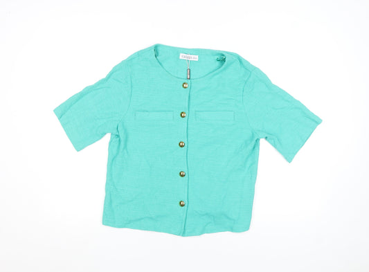 Womens UK Size S Gallery Green Blazer