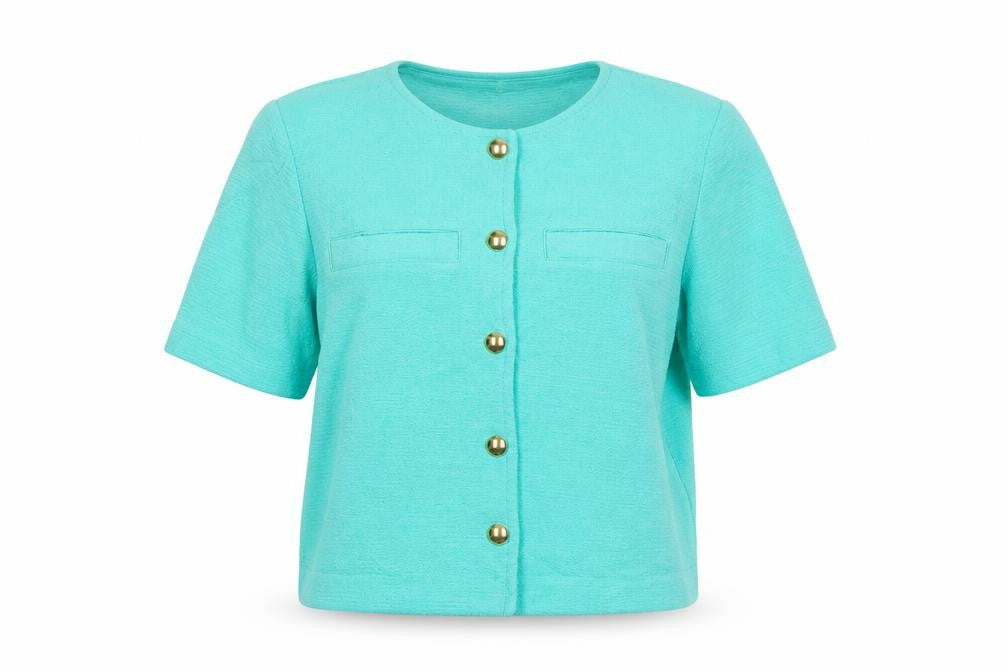 Womens UK Size S Gallery Green Blazer