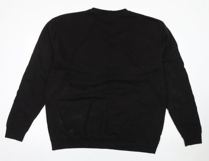 Womens UK Size 2XL Lipsy Black Pullover Sweatshirt