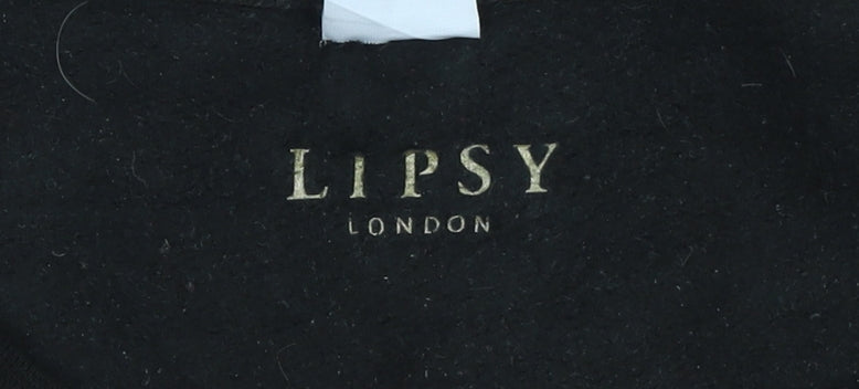 Womens UK Size 2XL Lipsy Black Pullover Sweatshirt