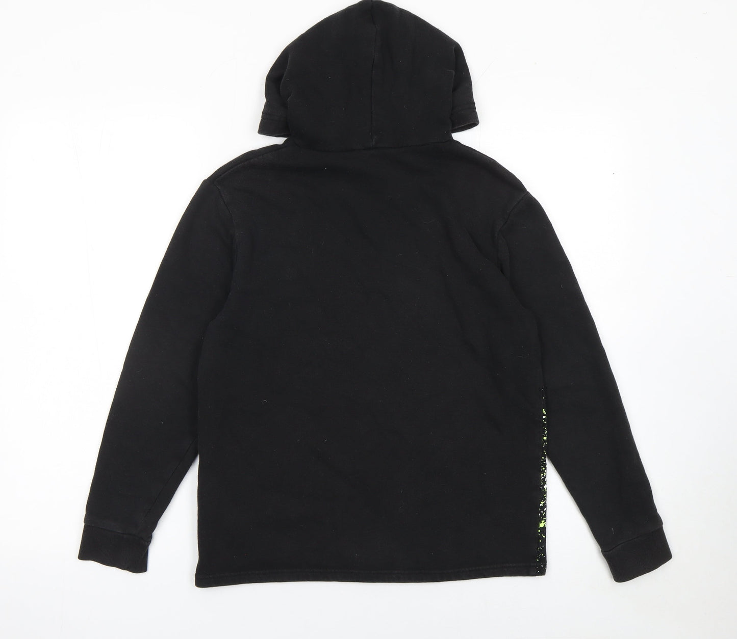 Boys UK Size 10-12 Years H&M Black Pullover Hoodie
