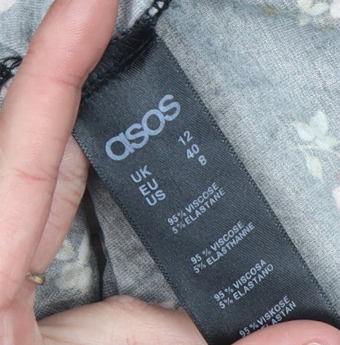 Womens UK Size 12 ASOS A-Line Dress