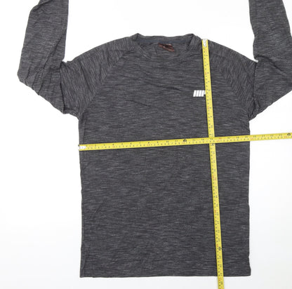 Mens UK Size S Myprotein Grey Gym & TrainingRunning & JoggingFitness T-Shirt