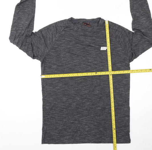 Mens UK Size S Myprotein Grey Gym & TrainingRunning & JoggingFitness T-Shirt