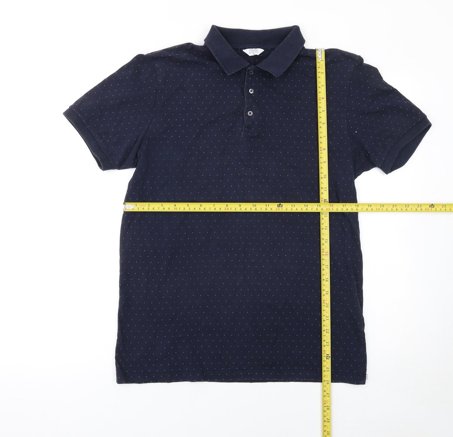 Mens UK Size M NEXT 100% Cotton Polo Shirt