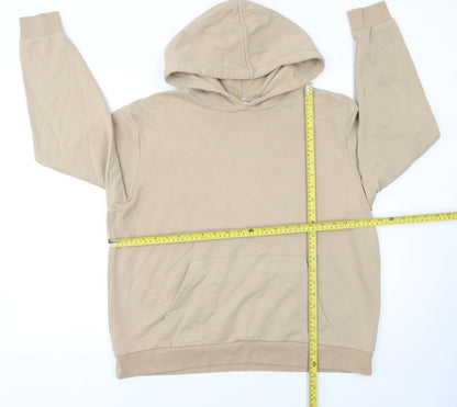Womens UK Size L Marks and Spencer Beige Pullover Hoodie