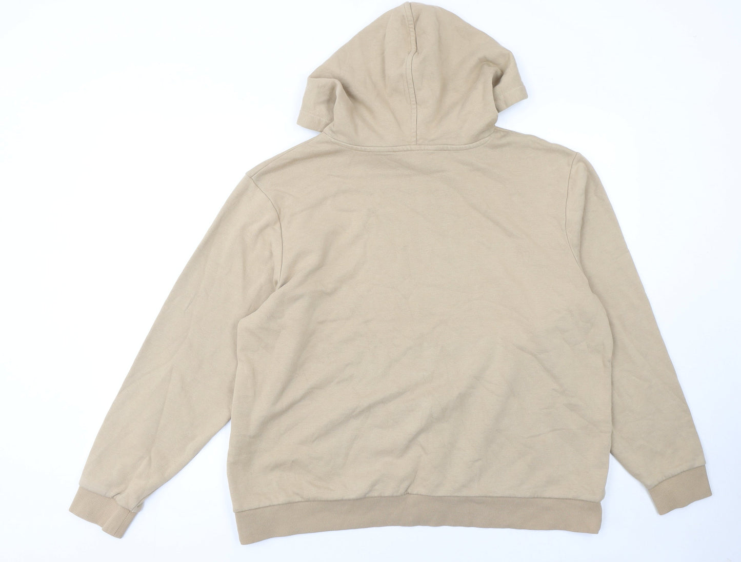 Womens UK Size L Marks and Spencer Beige Pullover Hoodie