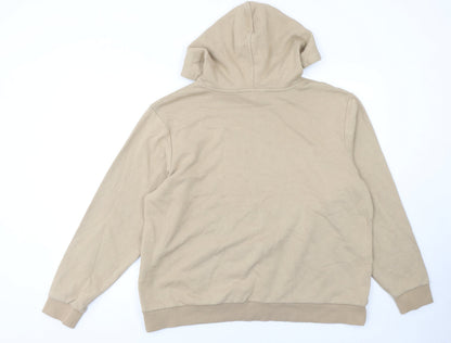 Womens UK Size L Marks and Spencer Beige Pullover Hoodie