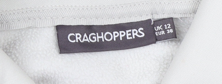 Craghoppers Women’s Beige 1/2 Zip Fleece Sweatshirt UK 12
