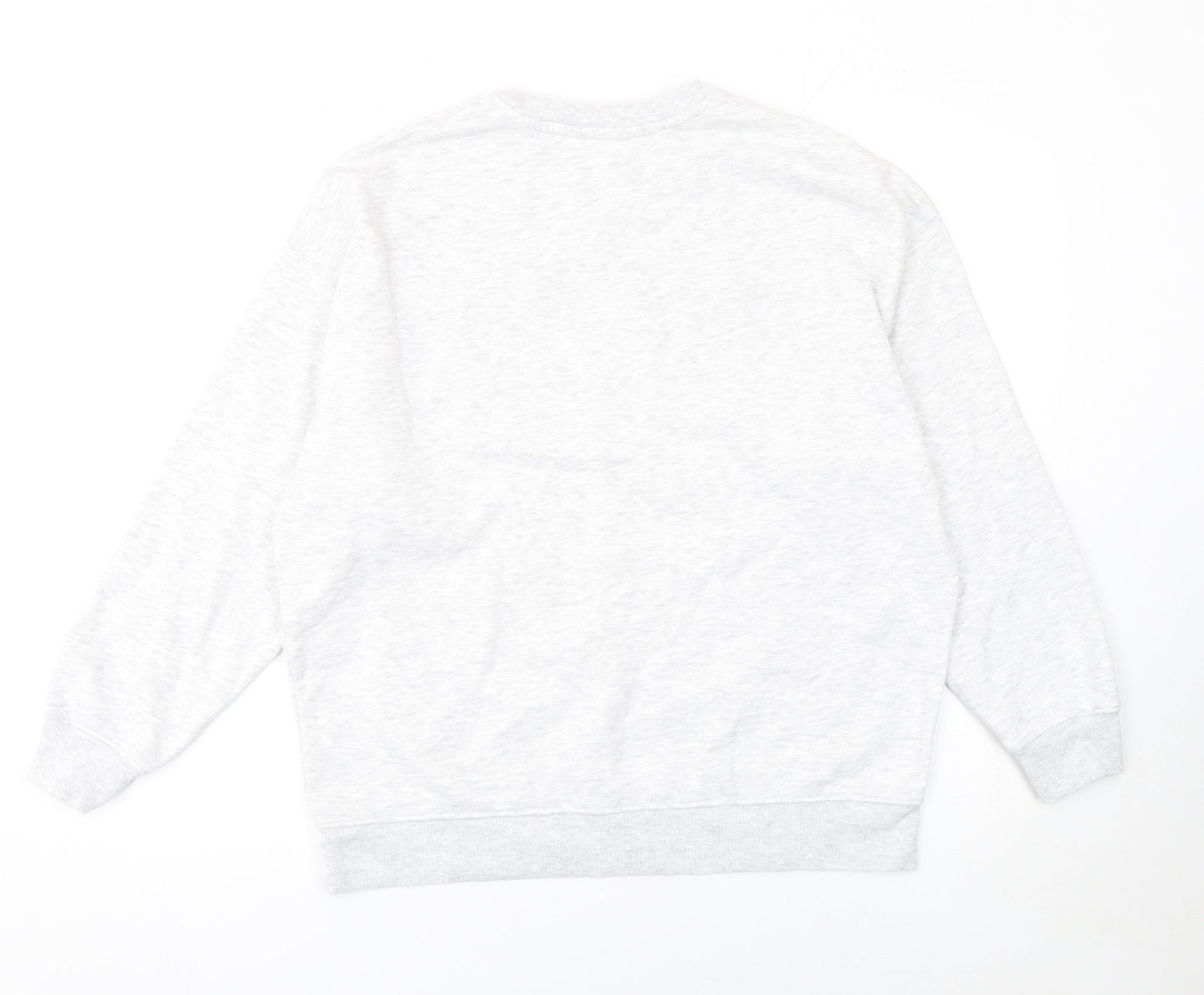 Primark Womens Grey New York Graphic Sweatshirt 2XS