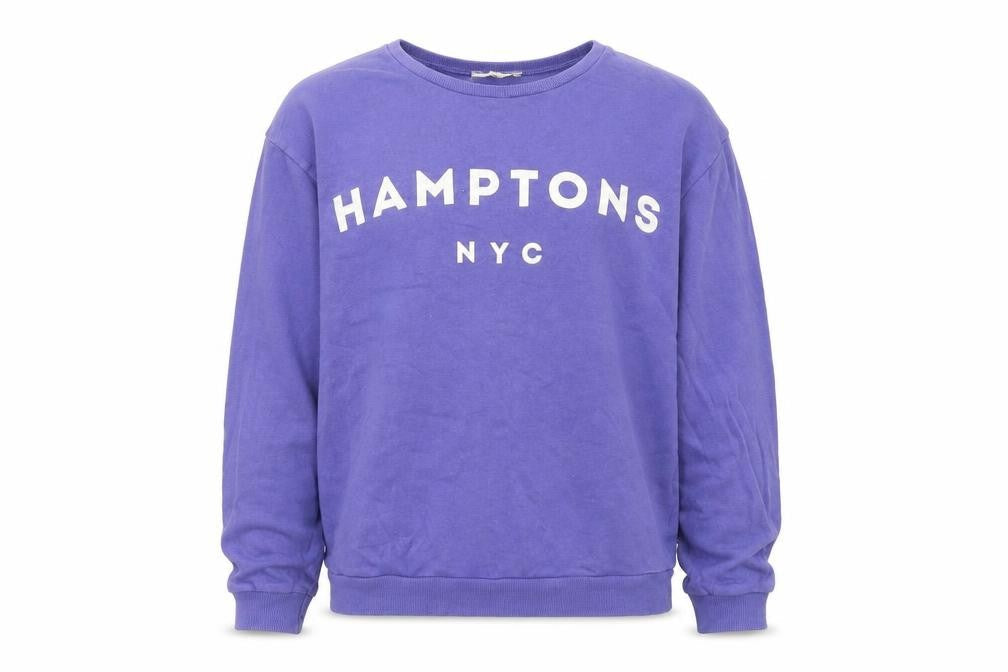 Womens UK Size S Pull & Bear Purple Pullover Sweatshirt