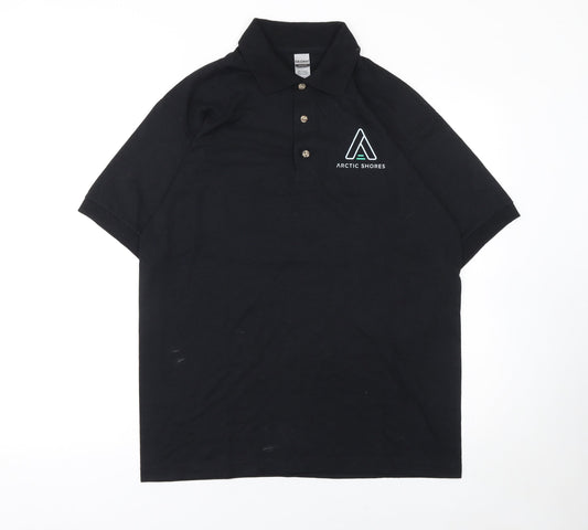 Mens UK Size M Gildan Cotton Blend Polo Shirt