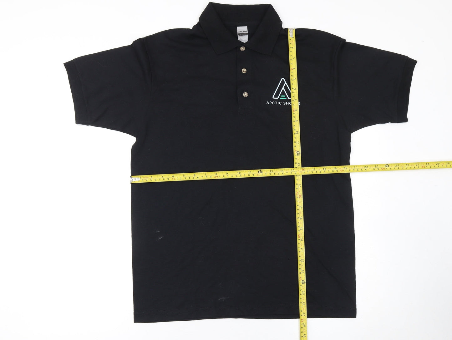 Mens UK Size M Gildan Cotton Blend Polo Shirt