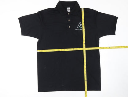 Mens UK Size M Gildan Cotton Blend Polo Shirt