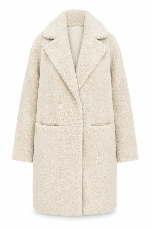 Womens UK Size 6 NEXT Beige Overcoat