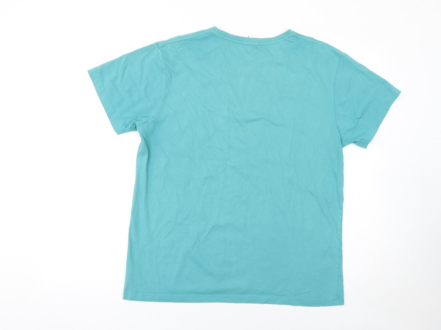 Womens UK Size XL Bewakoof Blue Basic T-Shirt