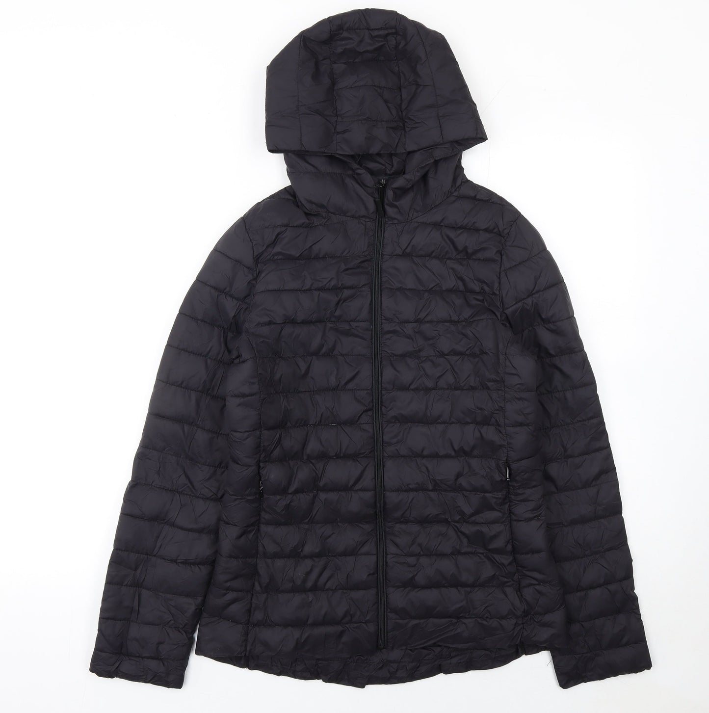 Womens UK Size M & Other Stories Black Puffer Jacket