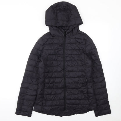 Womens UK Size M & Other Stories Black Puffer Jacket