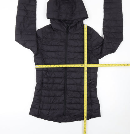Womens UK Size M & Other Stories Black Puffer Jacket
