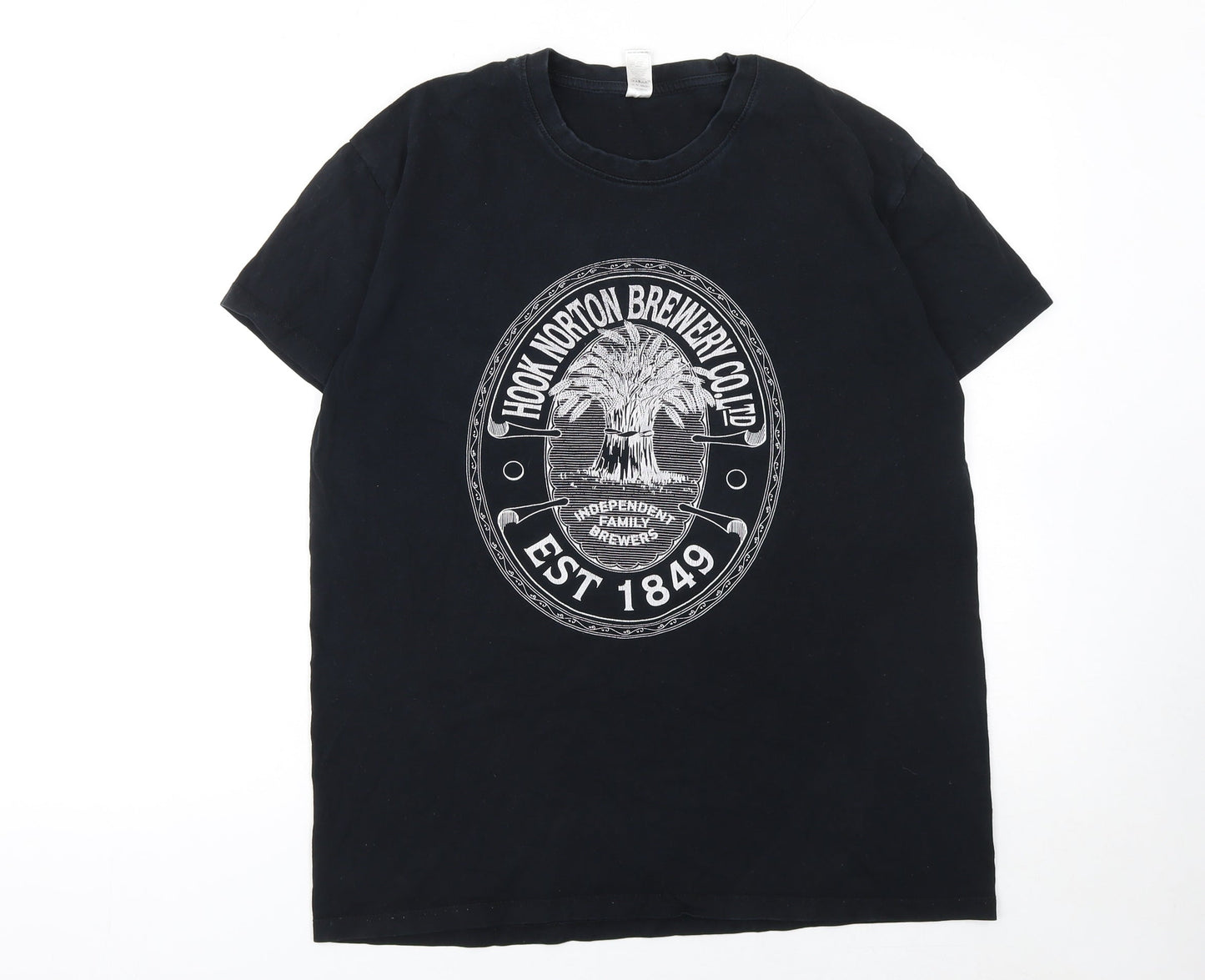 SOL'S Imperial Hook Norton Brewery Black Men's L Graphic T-Shirt