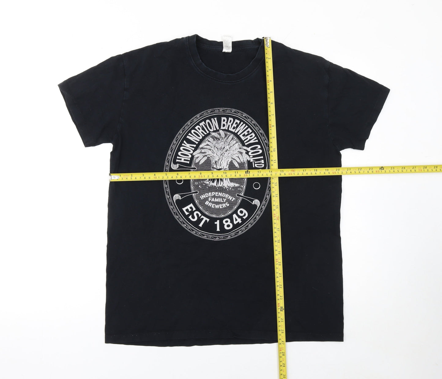 SOL'S Imperial Hook Norton Brewery Black Men's L Graphic T-Shirt