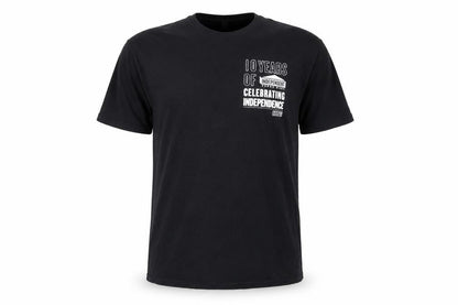Mens UK Size L Gildan Black  T-Shirt