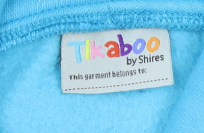 Tikaboo by Shires Girls Blue Princess Graphic Pullover Hoodie 5-6 Years