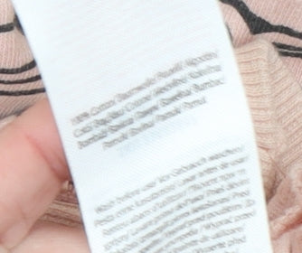 Minions Girls Beige Full Zip Hoodie 8 Years Cotton Blend Graphic Print