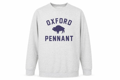Mens UK Size XL Oxford Pennant Grey Pullover Sweatshirt