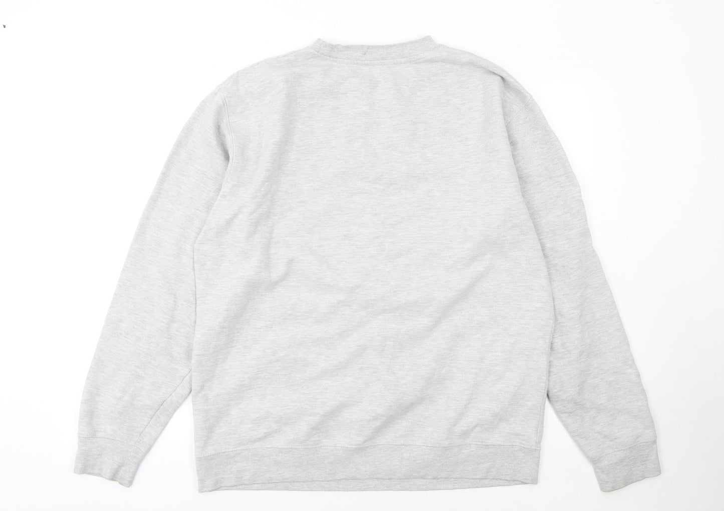 Mens UK Size XL Oxford Pennant Grey Pullover Sweatshirt
