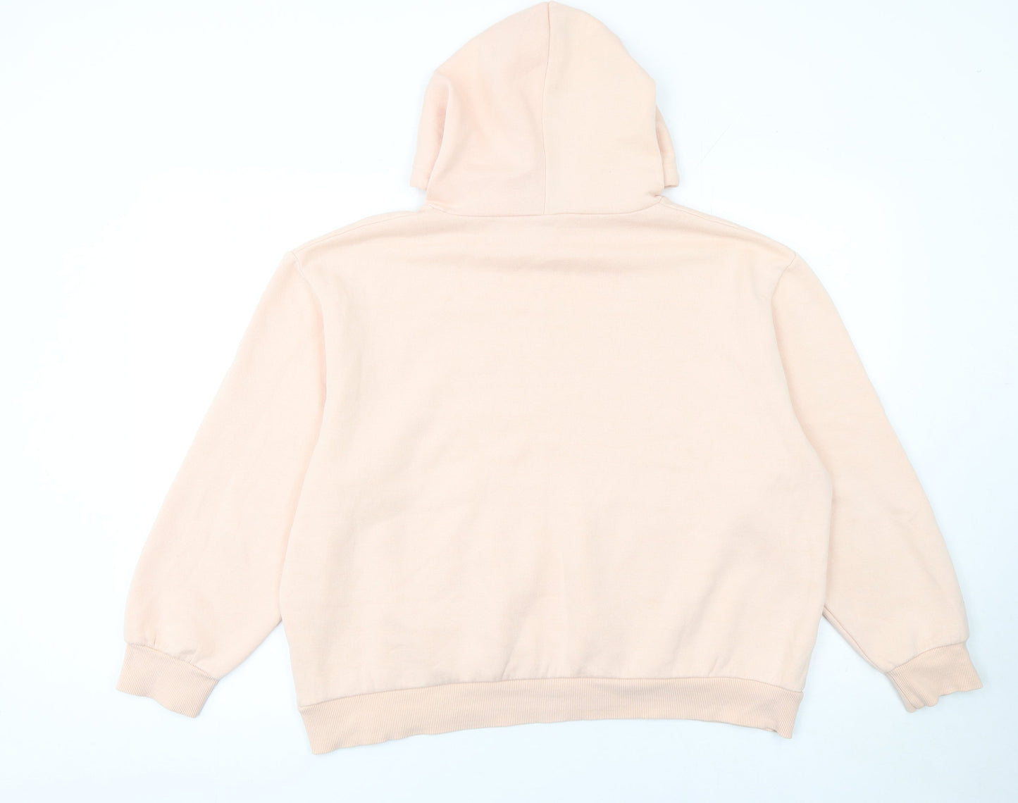 Womens UK Size L Rising Beige Pullover Hoodie