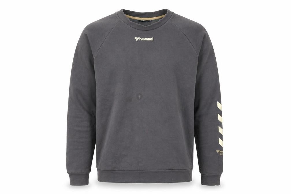 Mens UK Size M Hummel Grey Pullover Sweatshirt