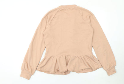 Womens UK Size S Walter Baker Beige Pullover Sweatshirt