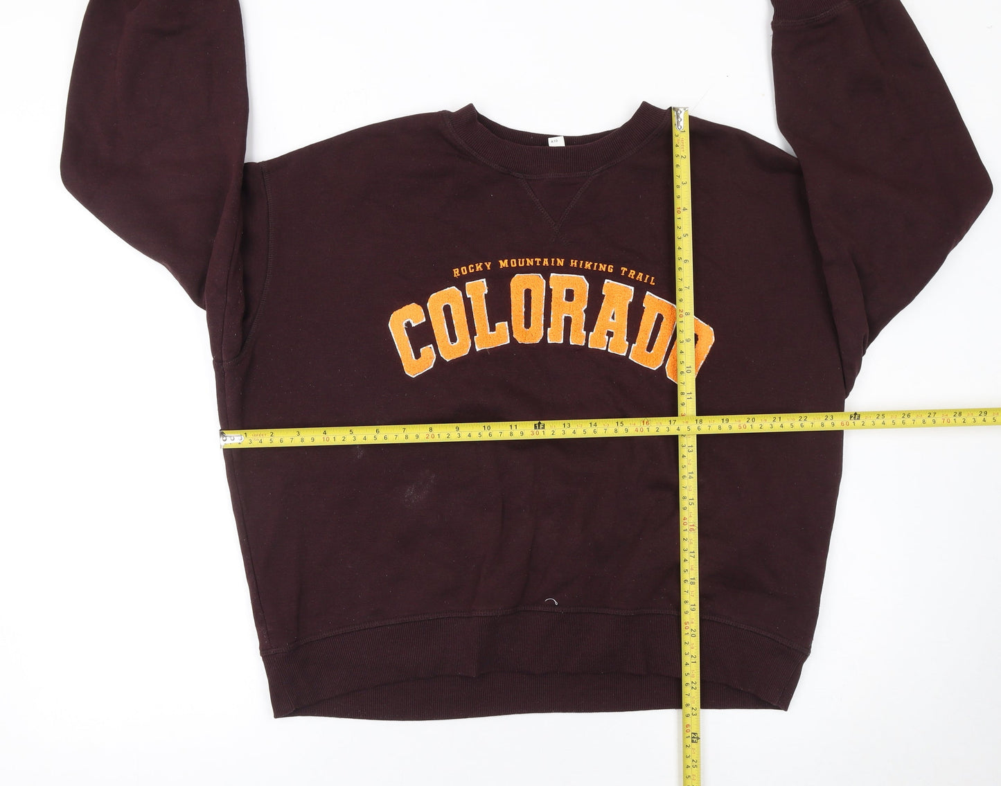 Womens UK Size 12 H&M Brown Pullover Sweatshirt