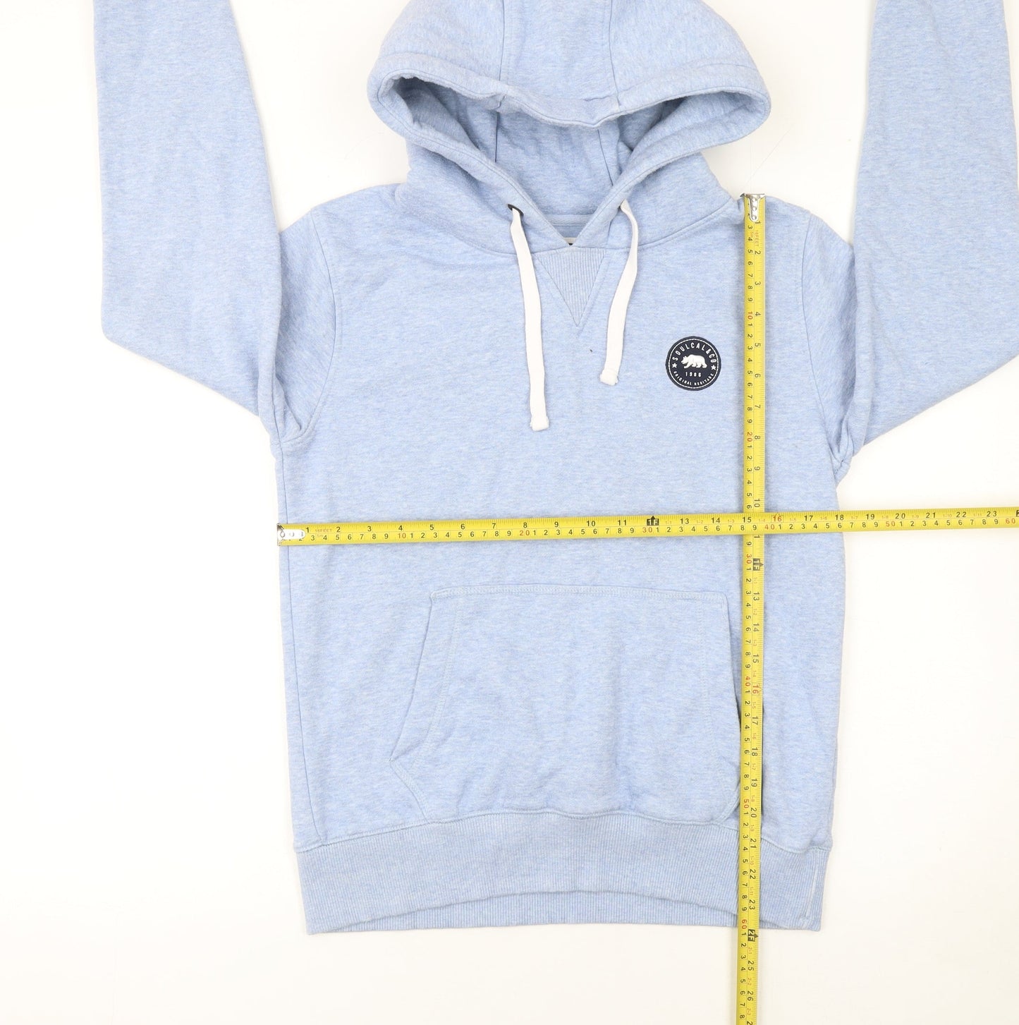 Womens UK Size 12 SoulCal & Co Blue Pullover Hoodie