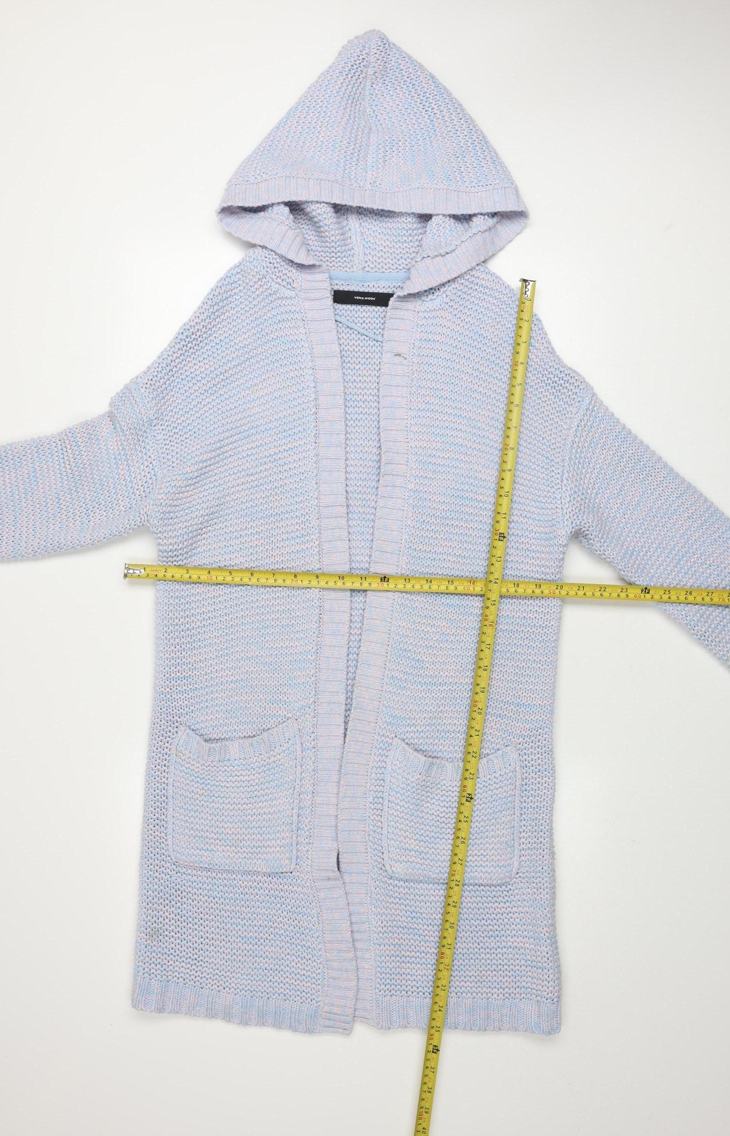 Womens UK Size L VERO MODA Multicoloured Cardigan Jumper