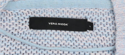 Womens UK Size L VERO MODA Multicoloured Cardigan Jumper
