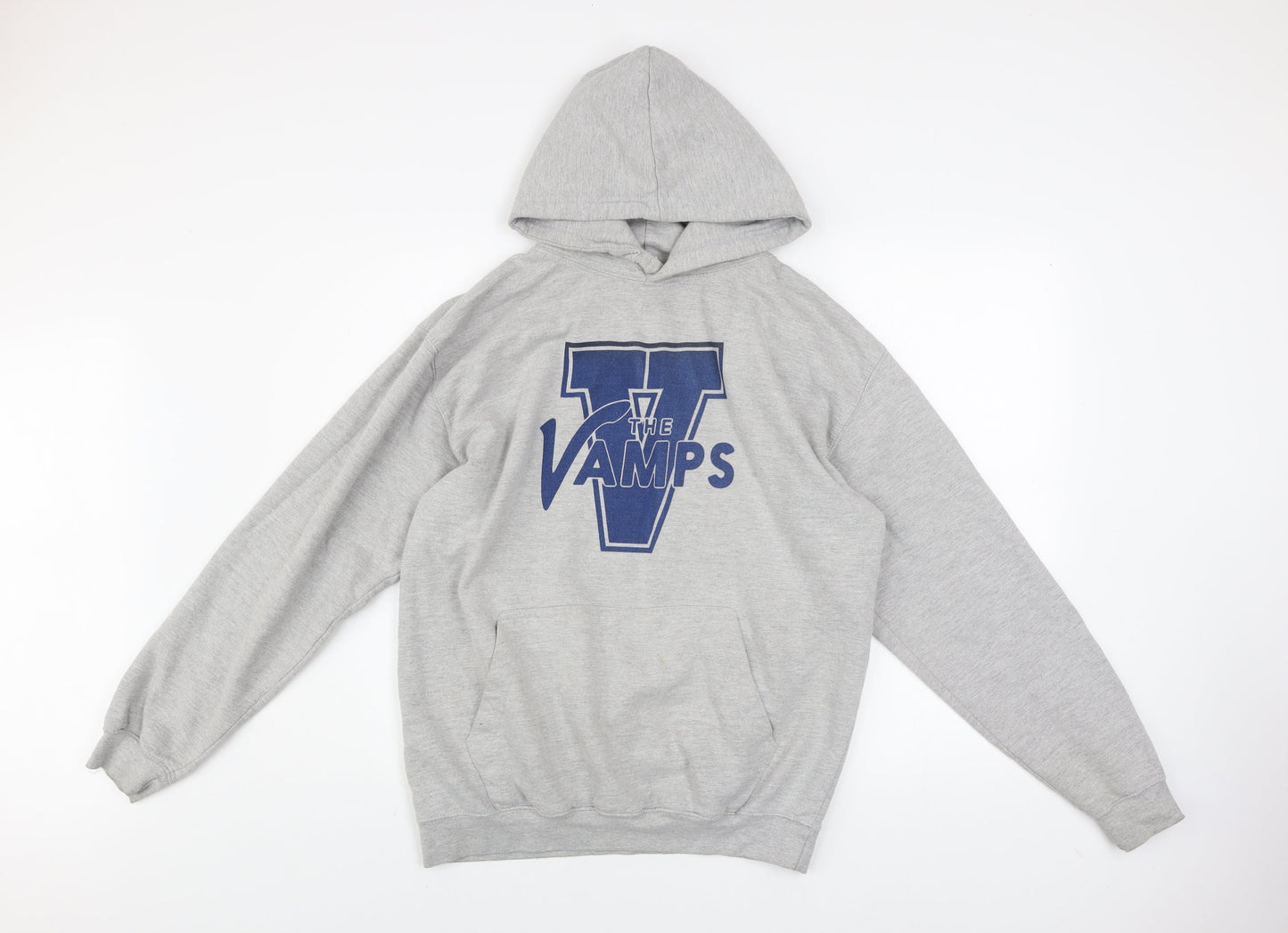 Womens UK Size L Awdis Grey Pullover Hoodie