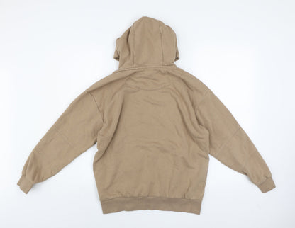 Boys UK Size 12-13 Years F&F Beige Pullover Hoodie