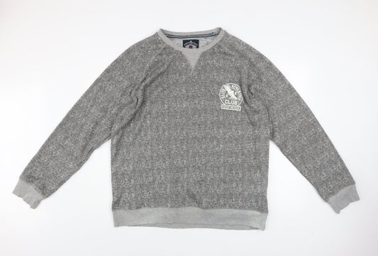 Mens UK Size 2XL Easy Grey Pullover Sweatshirt