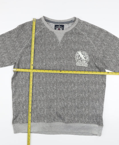 Mens UK Size 2XL Easy Grey Pullover Sweatshirt