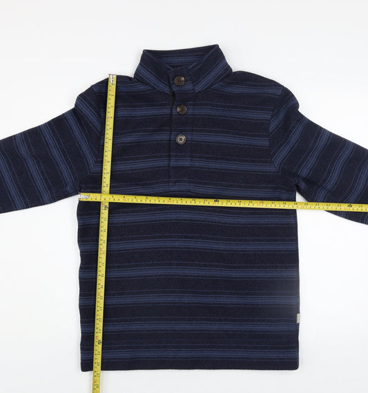 Mens UK Size S Rohan Blue Henley Sweatshirt