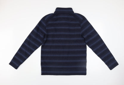 Mens UK Size S Rohan Blue Henley Sweatshirt
